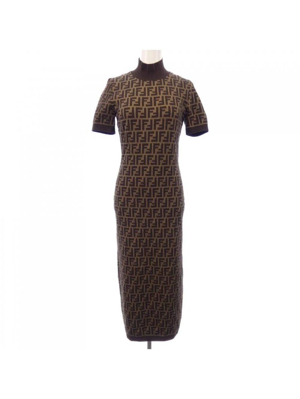 Fendi Asjt Dress Brown